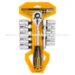 Ingco | 12 Pcs 1/2" Socket Set (HKTS12122)