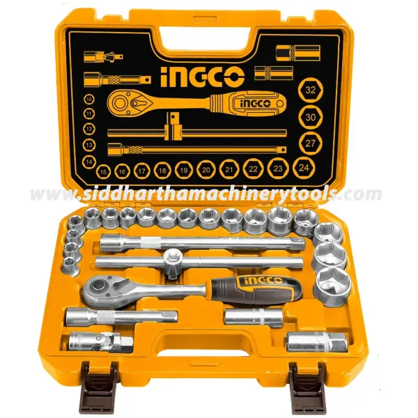 Ingco | 25 Pcs 1/2" Socket Set (HKTS12251)