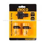 Ingco | 3 Pcs Hose Quick Connectors Set (HHCS03122)