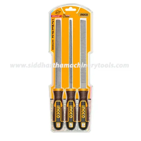 Ingco | 3 Pcs Wood File Set (HKTFW0308)