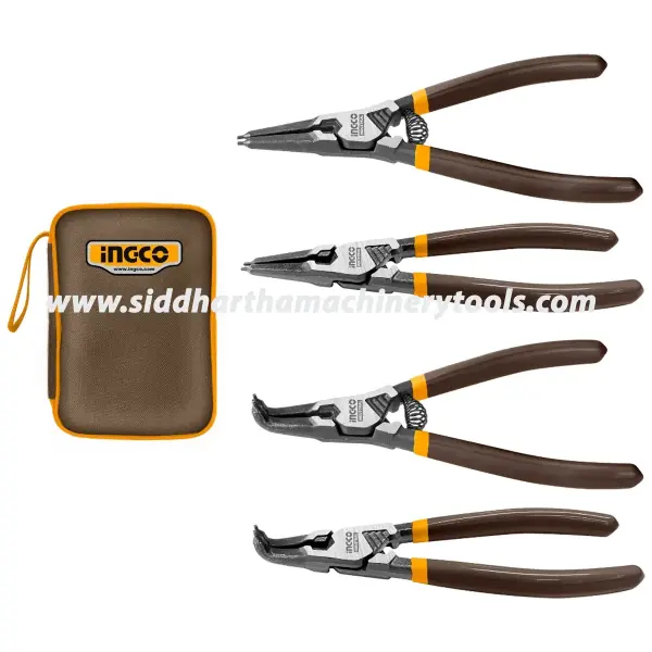 Ingco | 4 Pcs Circlip Pliers Set (HCCPS26180)