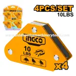 Ingco | 4 Pcs Magnetic Welding Holder Set (AMWH4001)