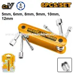 Ingco | 6 Pcs Folding Nut Driver Set (HFND0601)