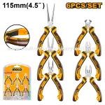 Ingco | 6 Pcs Mini Pliers Set (HMPS06115)