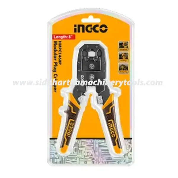 Ingco | Modular Plug Crimper 4P/6P/8P (HMPC1468P)